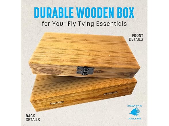 Creative Angler Fly Tying Tool Kit with Box