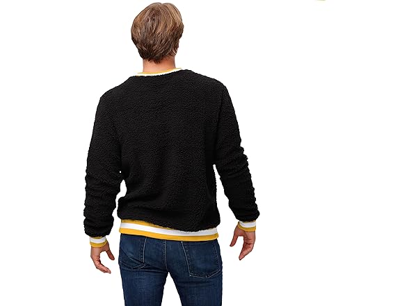 PITTSBURGH STEELERS (S) Sherpa Crewneck Sweater