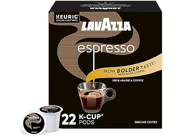 22CT Lavazza Espresso Italiano Coffee K-Cup