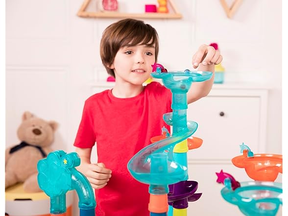 B. toys – Marble Run STEM Toy Set