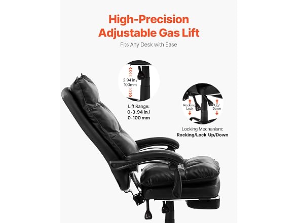 Heavy Duty Executive Office Chair with