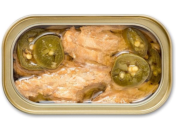 1PK King Oscar Skinless & Boneless Mackerel, Jalapeno