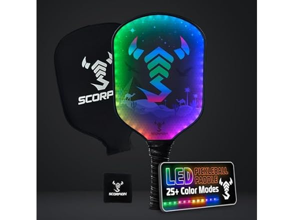 SCORPION Pioneer Pickleball Paddles LED
