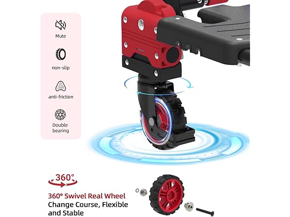 2-in-1 Foldable Hand Truck Dolly 330lbs