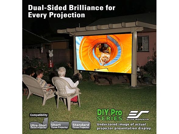Elite Screens DIY Dual Portable Projector Screen