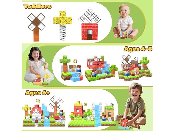 LionFuny 150PCS Magnetic Blocks