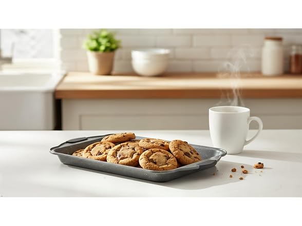 Anveena 3-Piece Non-Stick Pans Gray