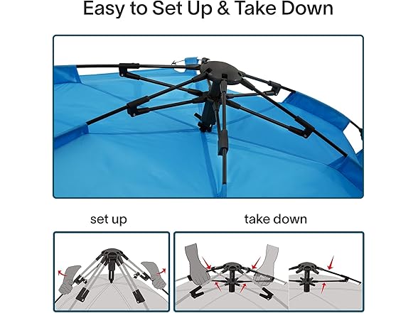 Leedor Beach Tent Sun Shelter