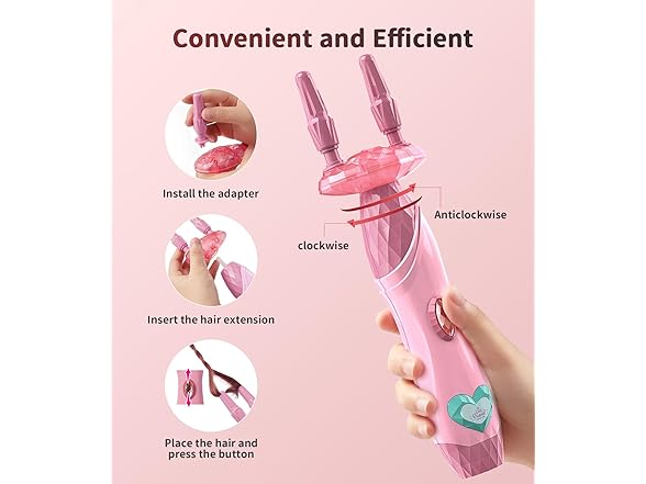 Girls Hair Twist & Bead Maker Toy 2 Pack