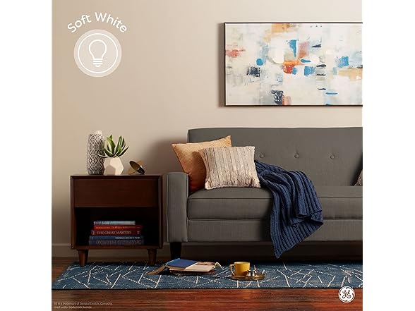  GE LED+ Dusk Dawn Bulb A19 Soft White