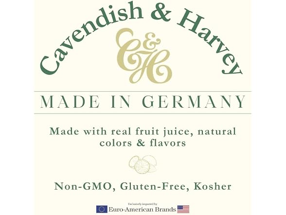 9pk C&H Raspberry & Peach Drops