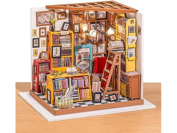 ROBOTIME DIY Miniature House Kit for Adults