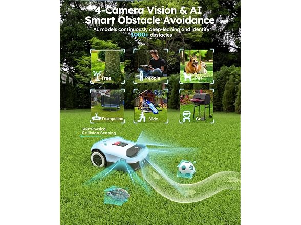 ANTHBOT W1310 robot lawn mower (Open Box) - Gallery 3