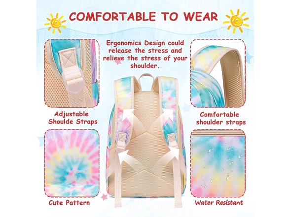 School Backpack With Lunch Box Set