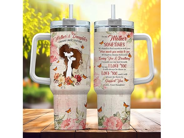 99WHALE Tumbler 40 Oz With Handle Lid