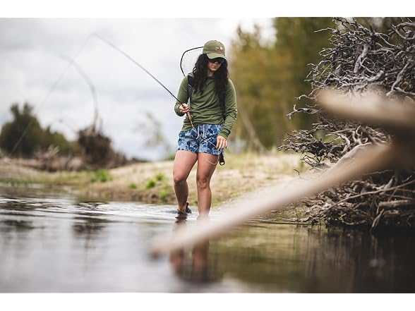 Simms Women (XS) Glades Hoody Steel