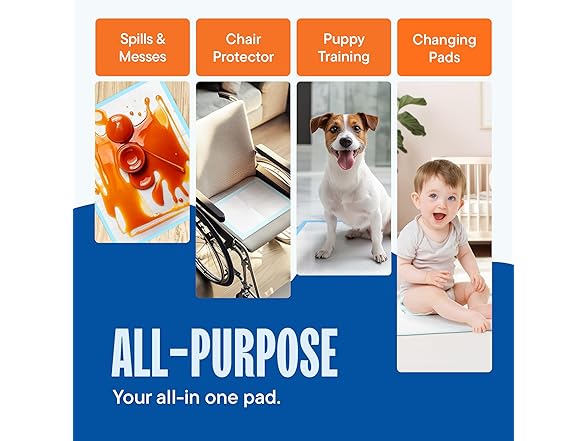 Disposable Chucks Pads [300 Pack - 17x24]