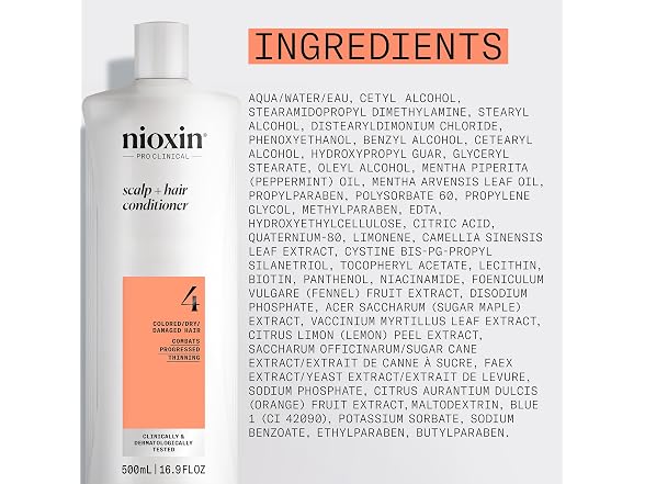 Nioxin System 4 Scalp + Hair Thickening Cond