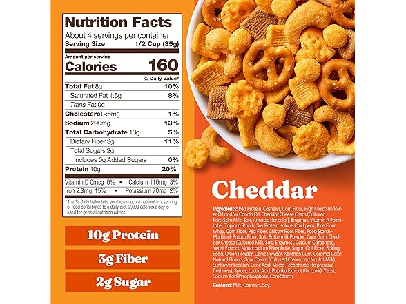 Catalina Crunch Protein Snack Mix with Cheese Crisps