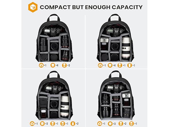 TARION Professional DSLR Camera Bag