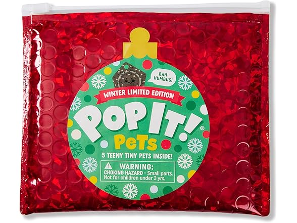 Chuckle & Roar POP IT Pets Winter Limited Edition