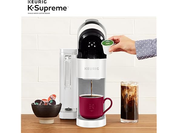 Keurig K-Supreme Single Serve K-Cup Pod Coffee Maker
