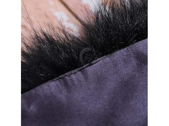 CanB Women's Winter Faux Rabbit Fur