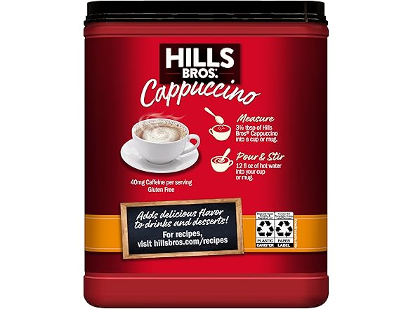 Hills Bros. Cappuccino Mix 16 oz.