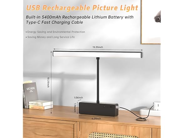 Lightbiz Picture Light 15.35in 2 Pcs