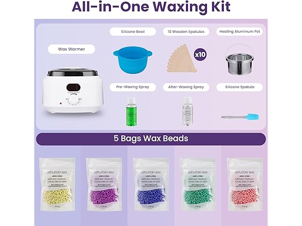 Sunvivi Waxing Kit