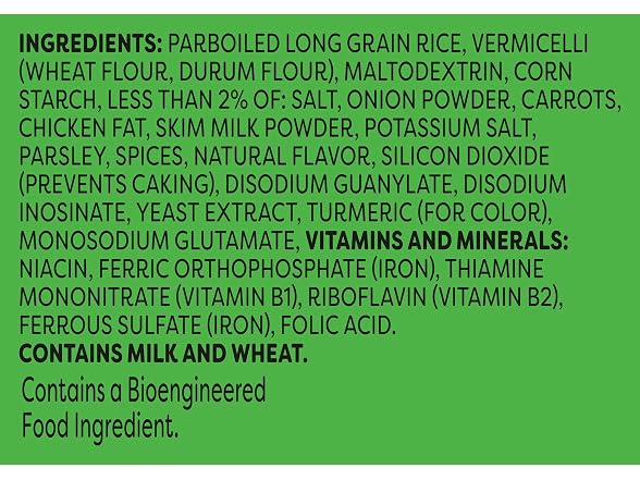 Knorr Rice Sides Creamy Chicken Long