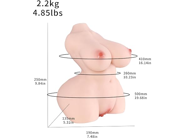 Abigolc 4.8lb Sex Doll