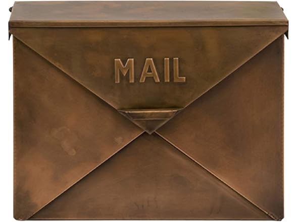 Imax Tauba Mail Box in Copper