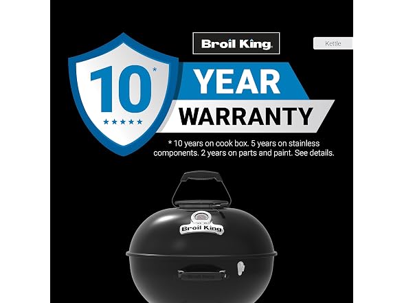 Broil King Kettle Charcoal Grill in Black - Gallery 2