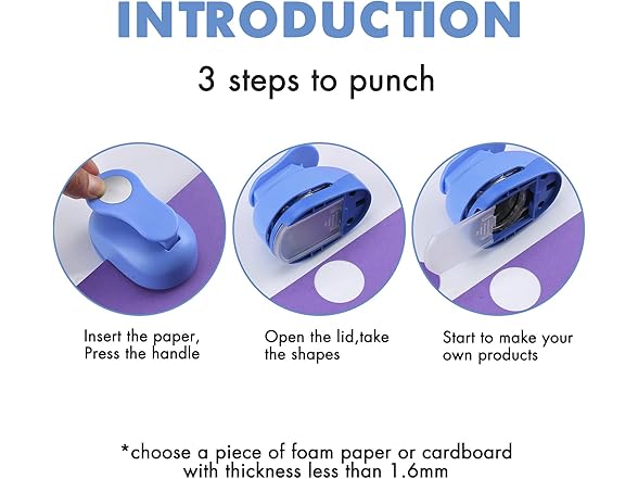 2 Pack 1.5 Circle Paper Punch