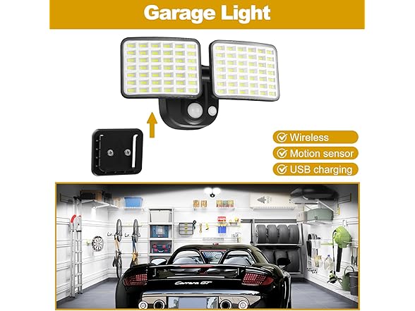 YTKIH W0568 Rechargeable Battery Operated Motion Lig