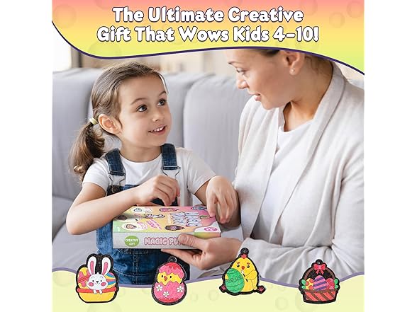 BoxNoble Magic Aqua Puffs 3D Art Craft Kits