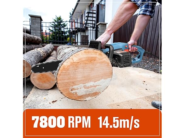 18" SENIX Corded Chainsaw