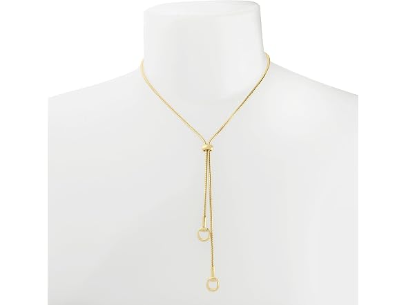 Steve Madden Women's Collegiate Link Y Necklace
