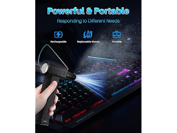 Ehimati Air Duster Rechargeable