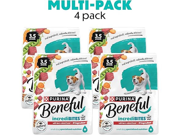Purina Beneful Incredibites With Farm-Raise Beef
