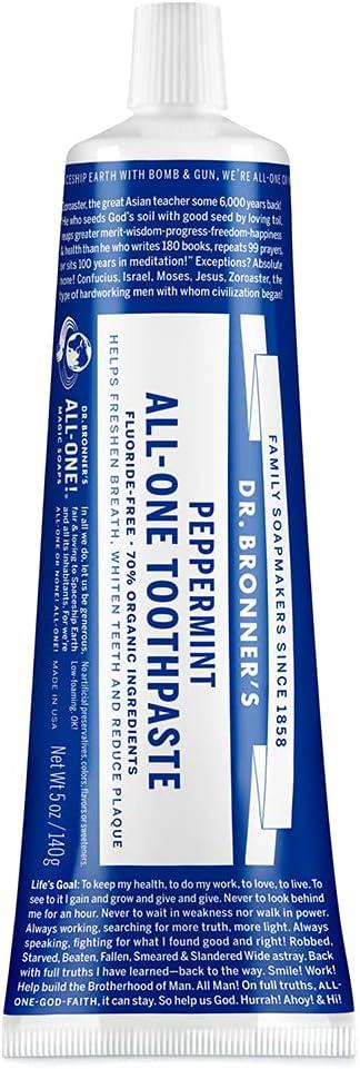 Dr. Bronner's Peppermint Toothpaste 5 oz - Gallery 2
