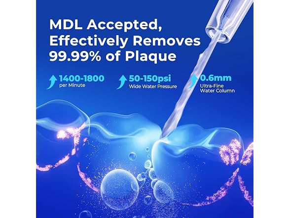 Water Flosser Teeth Pick, 300Ml Tank, 5