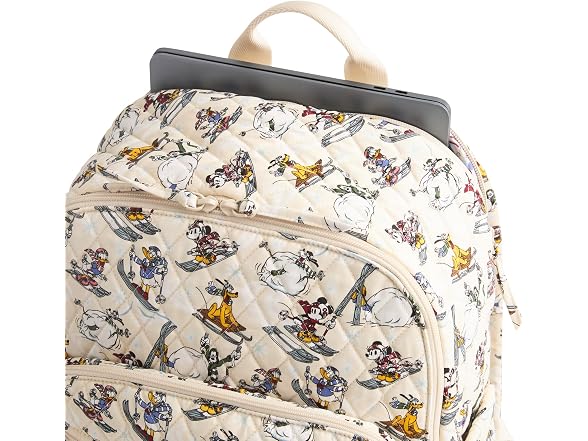 Vera Bradley Bancroft Backpack, Downhill Skiing Mickey and Friends