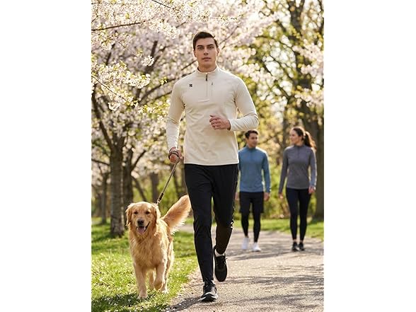 SENBWL Mens Long Sleeve Running Shirts