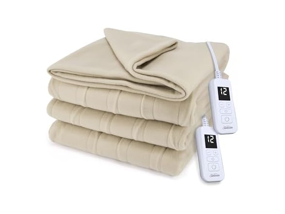 Sunbeam Royal Ultra Fleece Heated Electric Blanket Queen