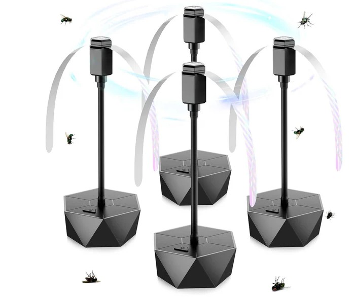 Hakol 4 Pack Fly Fans for Tables - Gallery 9