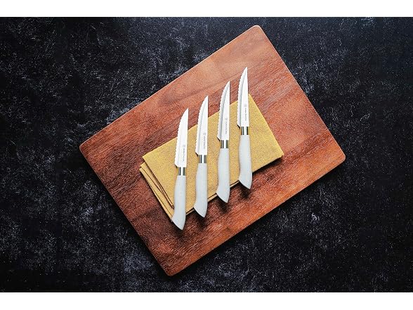 Eco-Friendly 8Pc Micro Serrated Steak Knife Set