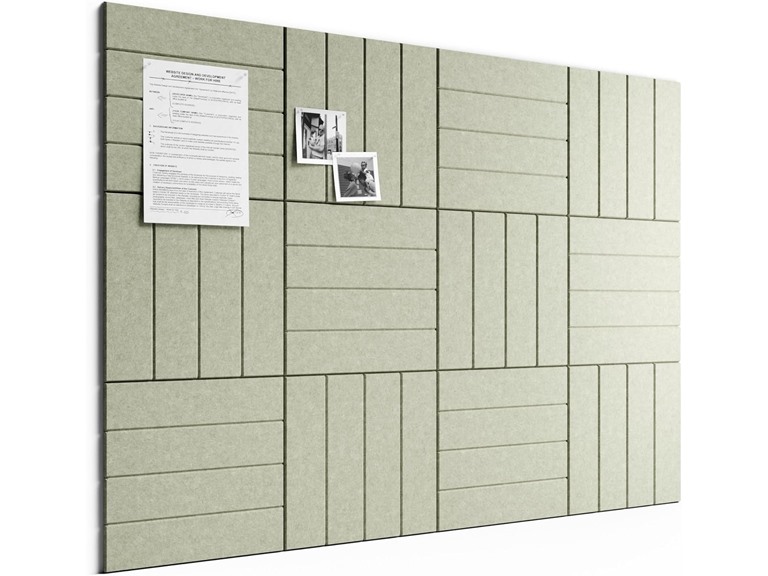 Bumusty 12 Pack Large Felt Bulletin Board Tiles - Gallery 34