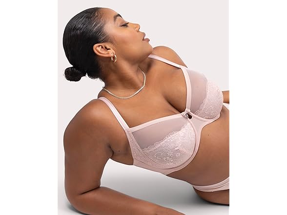 Curvy Couture Women's Bra Rose (42C)